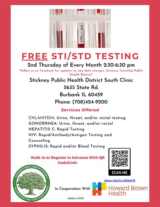 STD Testing Flyer